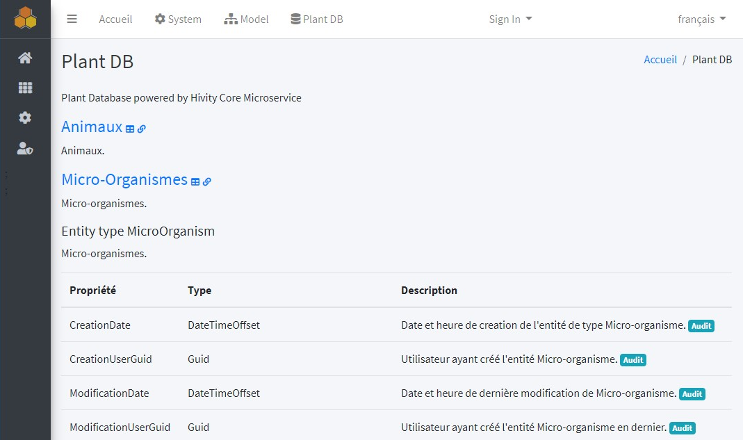 Hivity screenshot